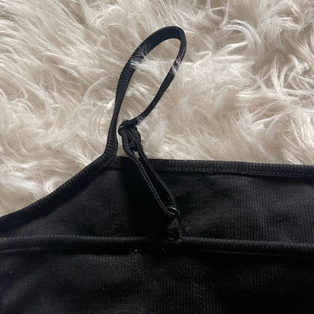 SHEIN Plus Asymmetrical Hem Solid Cami Triangle Tank Top 1X - Picture 7 of 7